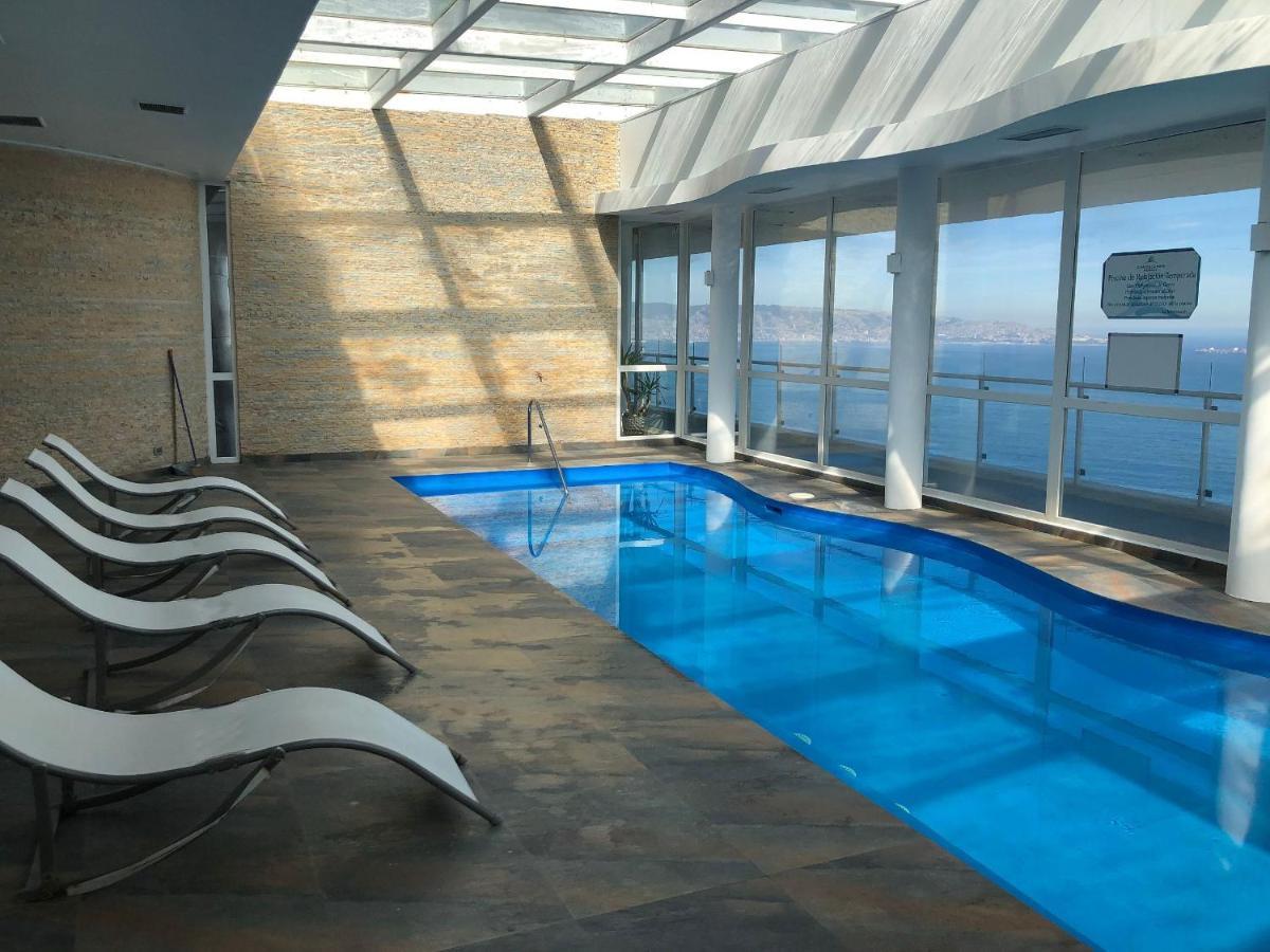 Hermoso Departamento con Insuperable Vista al Mar Apartamento Viña del Mar Exterior foto